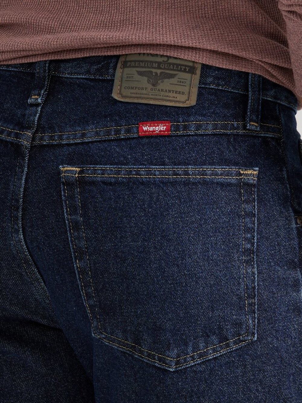 Wrangler® Five Star Premium Denim Regular Fit Jeans Light Stone Wash (96501QS)